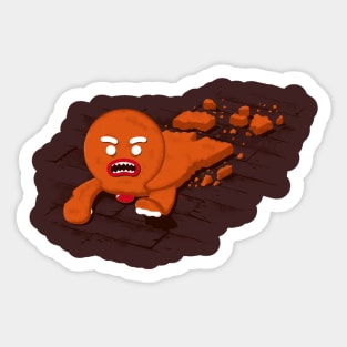 Walking cookie Sticker